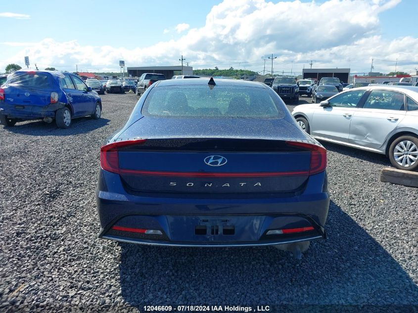 2021 Hyundai Sonata Se VIN: 5NPEG4JA9MH127645 Lot: 12046609