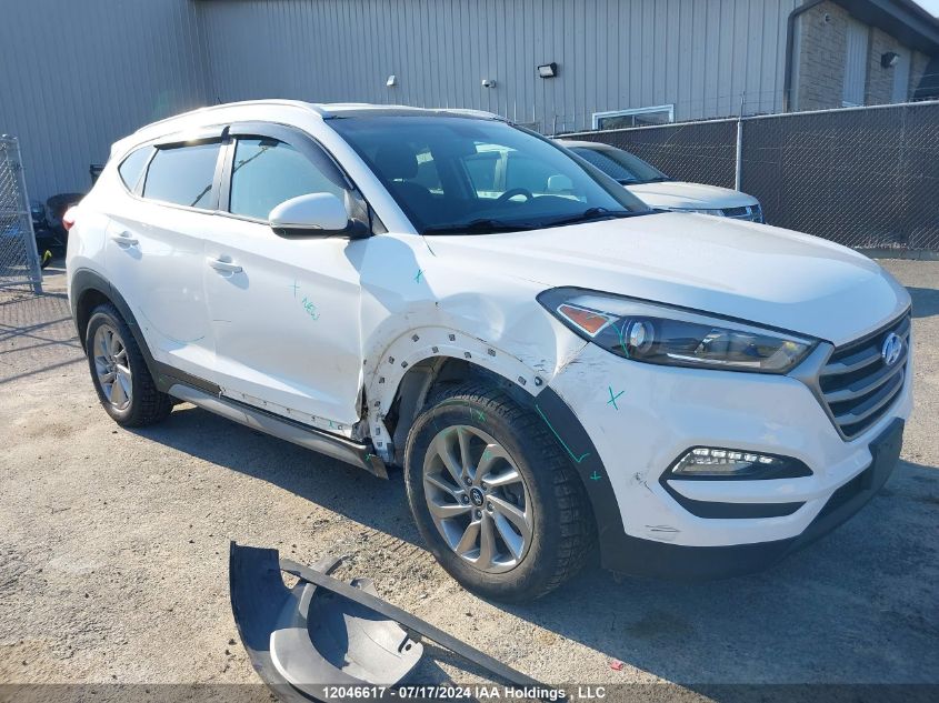 2017 Hyundai Tucson Limited/Sport And Eco/Se VIN: KM8J33A42HU437660 Lot: 12046617