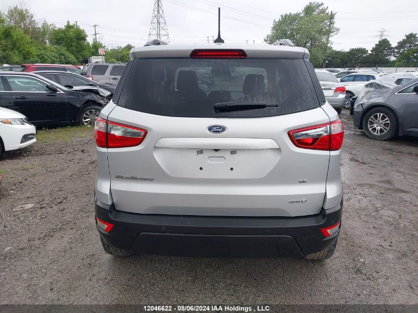 2018 Ford Ecosport Se VIN: MAJ6P1UL8JC240354 Lot: 12046622