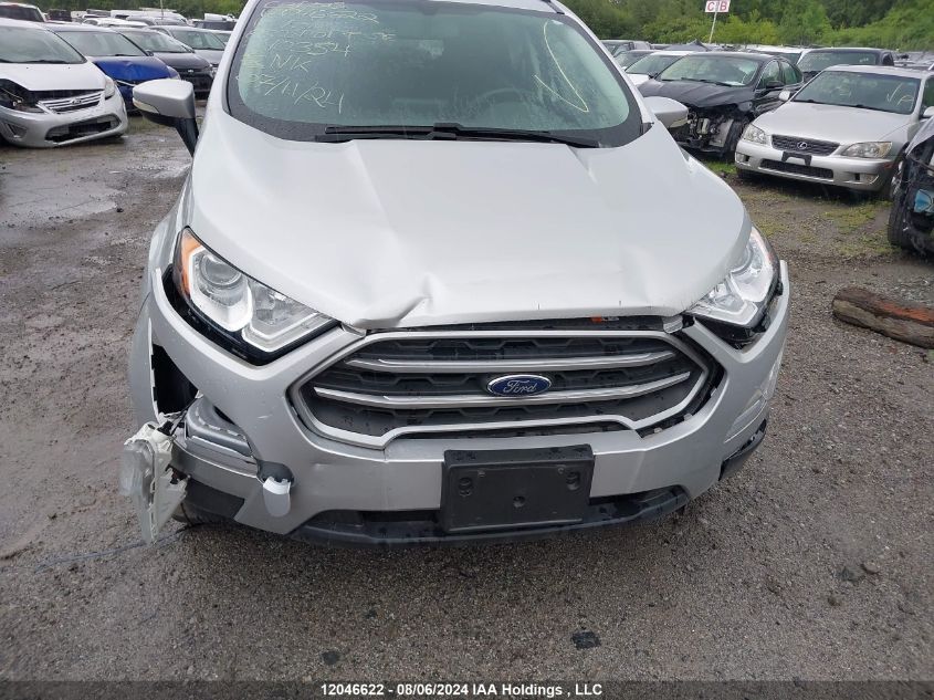 2018 Ford Ecosport Se VIN: MAJ6P1UL8JC240354 Lot: 12046622