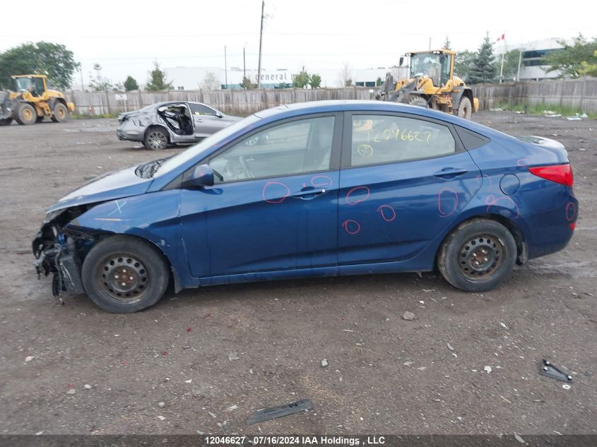 2017 Hyundai Accent Se VIN: KMHCT4AE6HU328867 Lot: 12046627