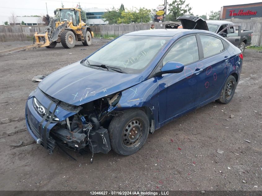 2017 Hyundai Accent Se VIN: KMHCT4AE6HU328867 Lot: 12046627