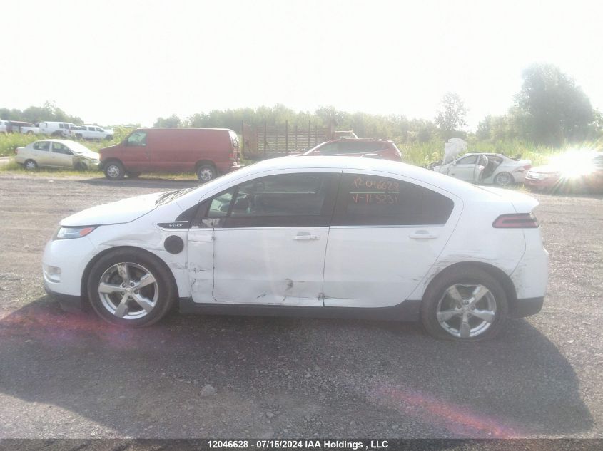2015 Chevrolet Volt VIN: 1G1RA6E45FU113231 Lot: 12046628