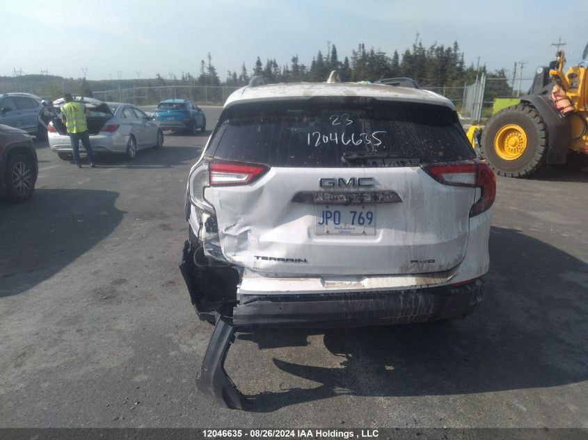 2023 GMC Terrain VIN: 3GKALTEG5PL261323 Lot: 12046635
