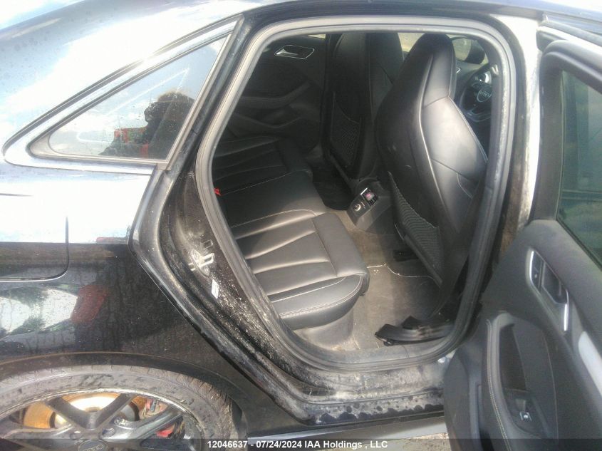 2017 Audi S3 VIN: WAUB1GFF8H1026245 Lot: 12046637