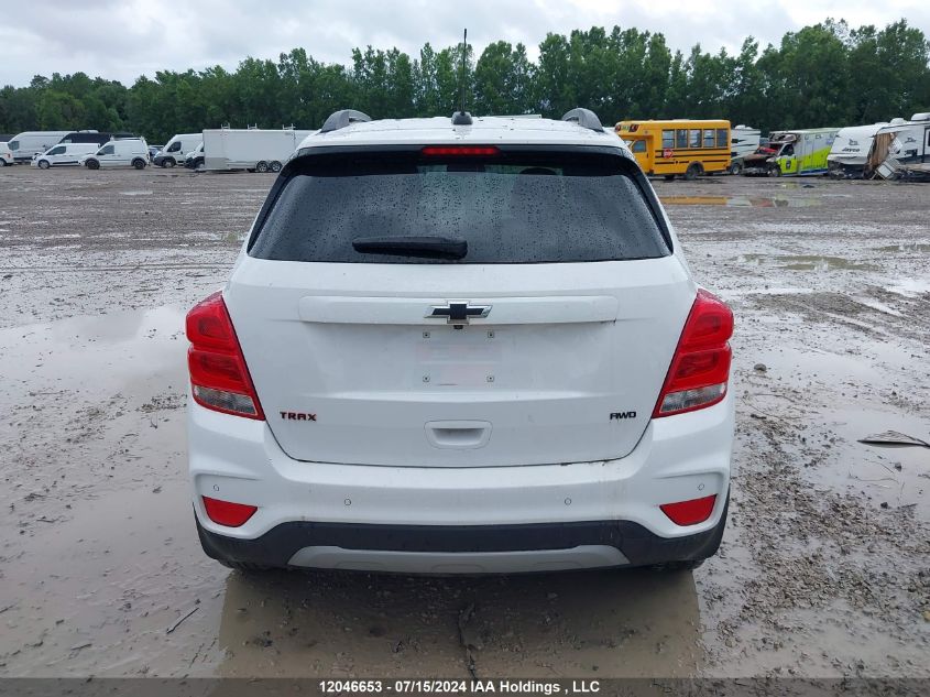 2019 Chevrolet Trax VIN: 3GNCJPSB4KL244524 Lot: 12046653