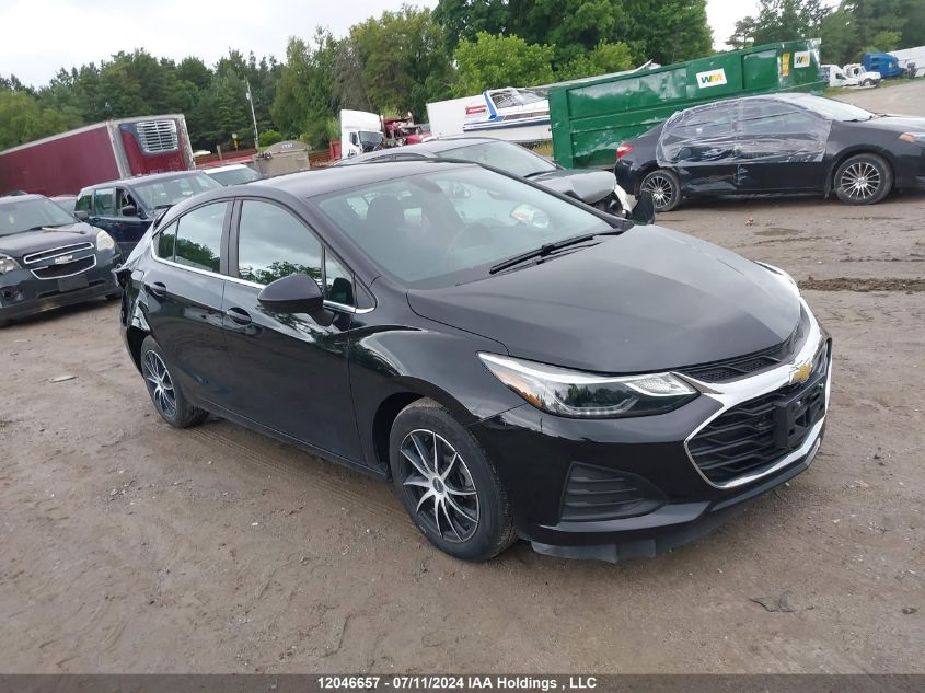 2019 Chevrolet Cruze Lt VIN: 3G1BE6SM6KS559893 Lot: 12046657