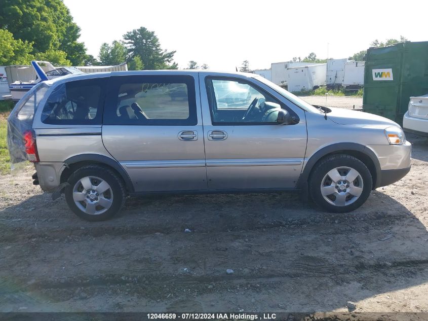 2007 Pontiac Montana Sv6 VIN: 1GMDU031X7D190043 Lot: 12046659