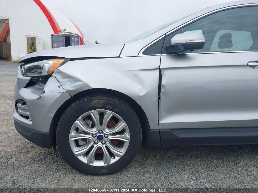 2022 Ford Edge Titanium VIN: 2FMPK4K91NBA67669 Lot: 12046665