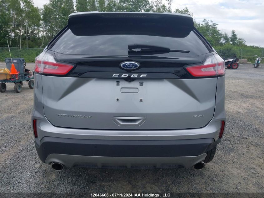 2022 Ford Edge Titanium VIN: 2FMPK4K91NBA67669 Lot: 12046665