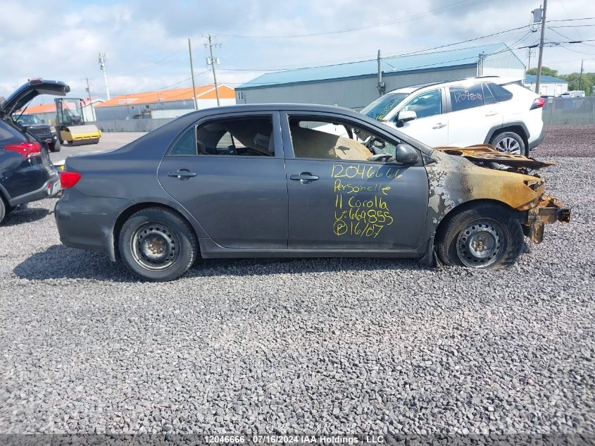 2011 Toyota Corolla S/Le VIN: 2T1BU4EE0BC669855 Lot: 12046666