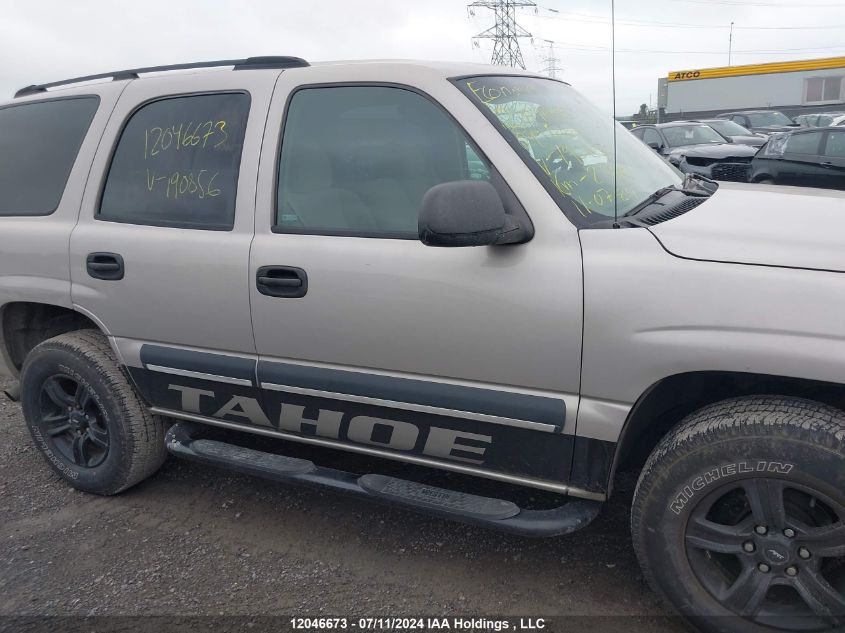 2004 Chevrolet Tahoe VIN: 1GNEK13V24J190856 Lot: 12046673