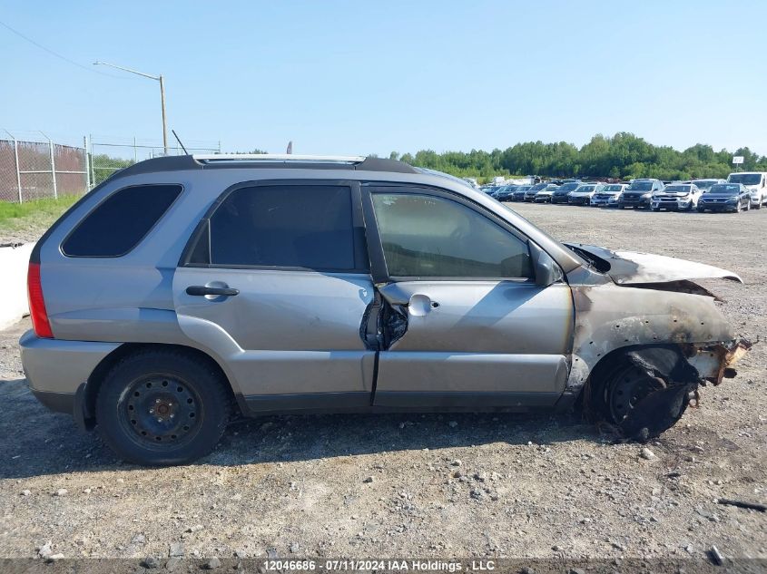 2009 Kia Sportage VIN: KNDJE723897579152 Lot: 12046686