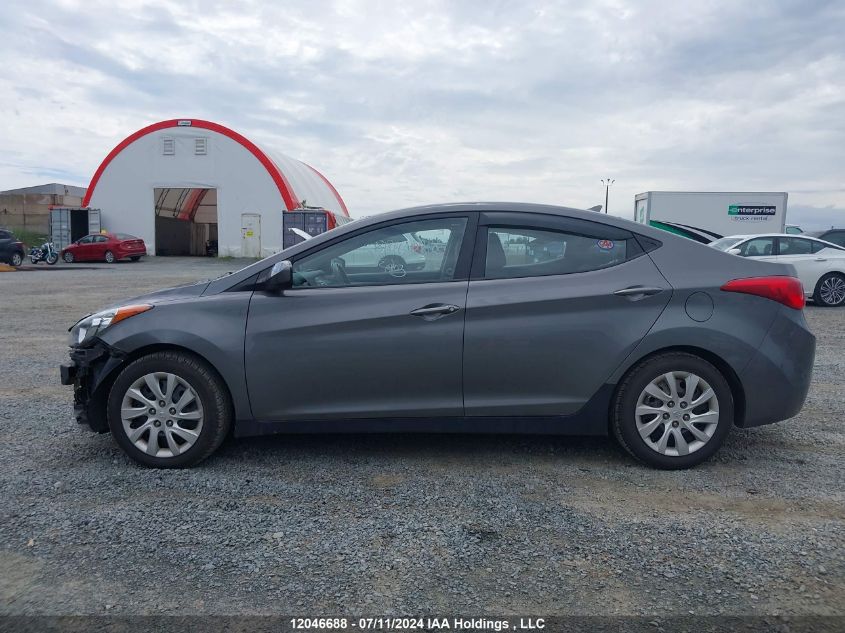 2013 Hyundai Elantra Gl VIN: 5NPDH4AE3DH155792 Lot: 12046688