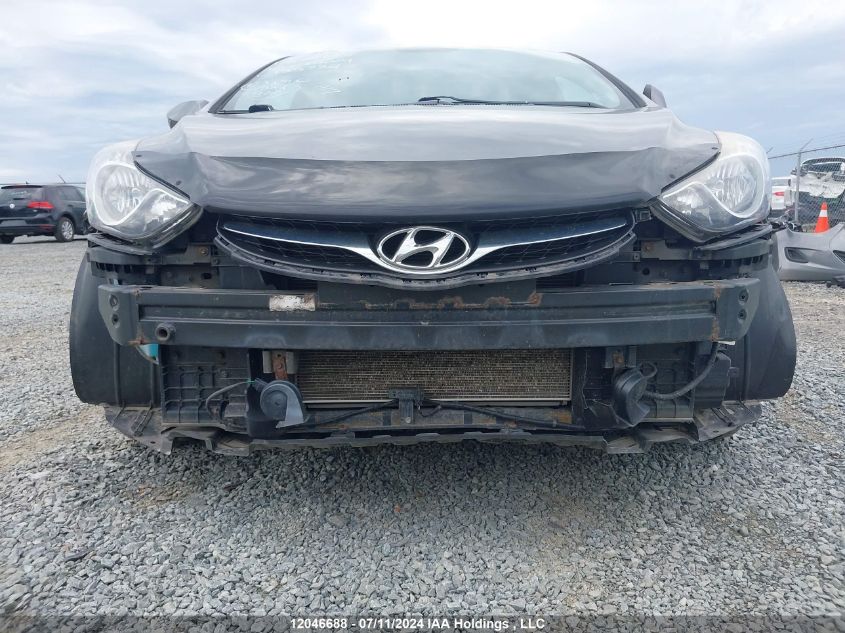 2013 Hyundai Elantra Gl VIN: 5NPDH4AE3DH155792 Lot: 12046688