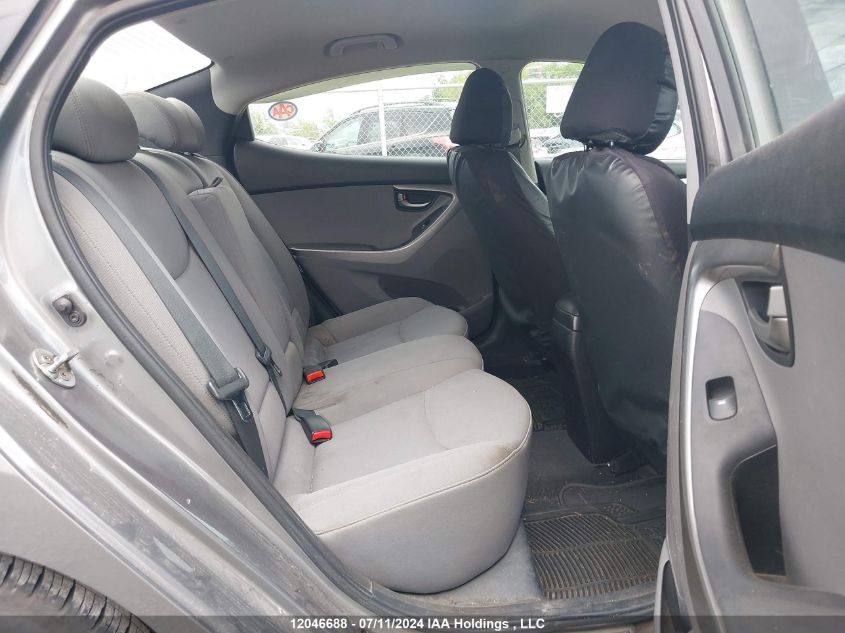 2013 Hyundai Elantra Gl VIN: 5NPDH4AE3DH155792 Lot: 12046688