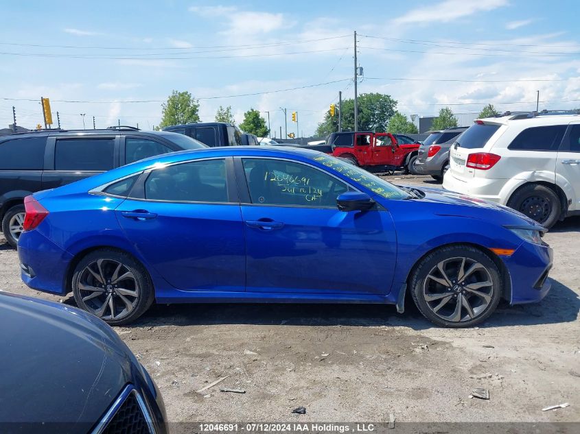 2020 Honda Civic Sedan VIN: 2HGFC2F88LH015356 Lot: 12046691