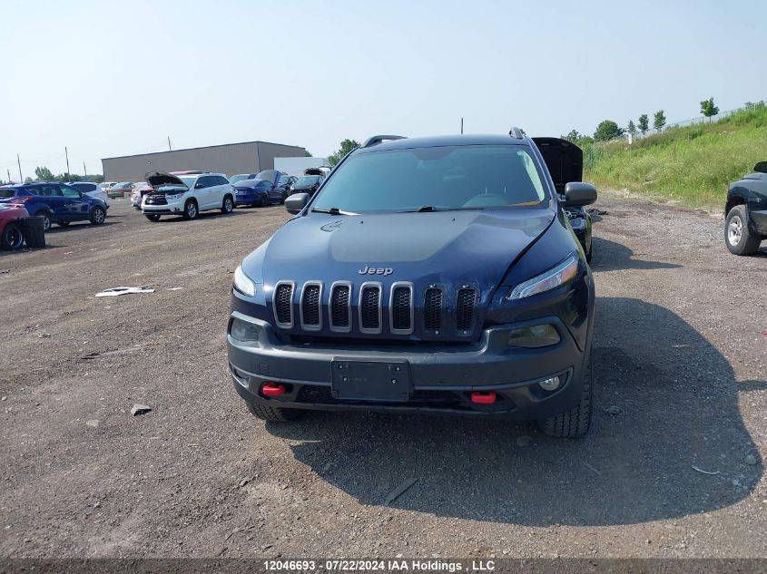 2016 Jeep Cherokee Trailhawk VIN: 1C4PJMBS4GW185954 Lot: 12046693