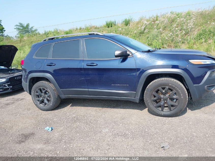 2016 Jeep Cherokee Trailhawk VIN: 1C4PJMBS4GW185954 Lot: 12046693