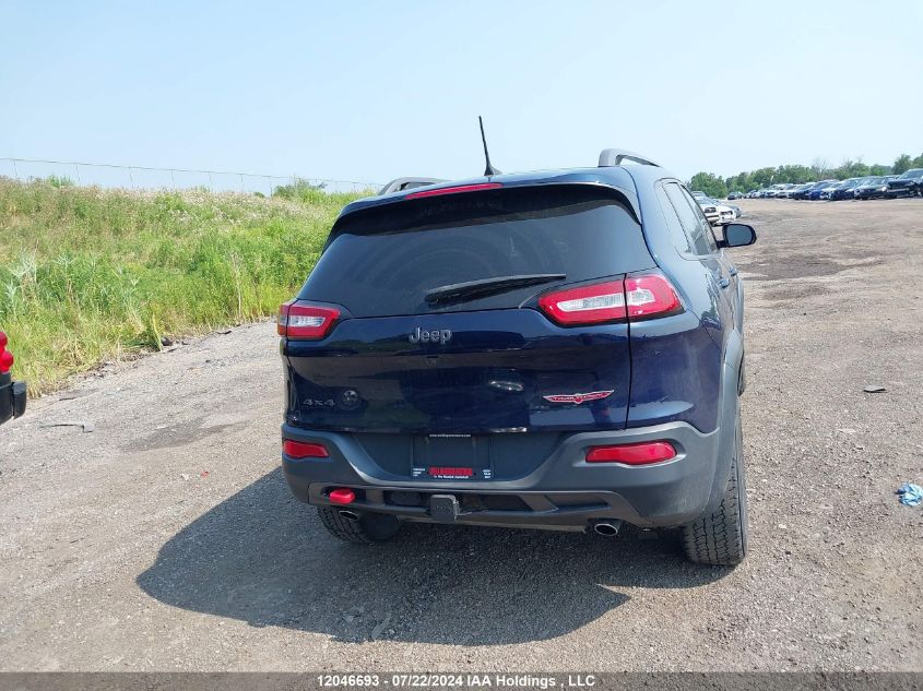 2016 Jeep Cherokee Trailhawk VIN: 1C4PJMBS4GW185954 Lot: 12046693