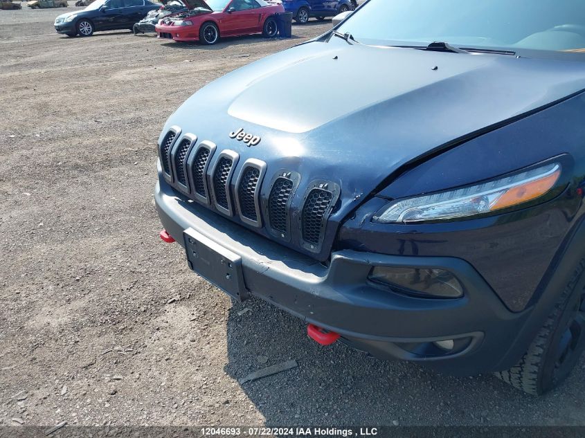 2016 Jeep Cherokee Trailhawk VIN: 1C4PJMBS4GW185954 Lot: 12046693
