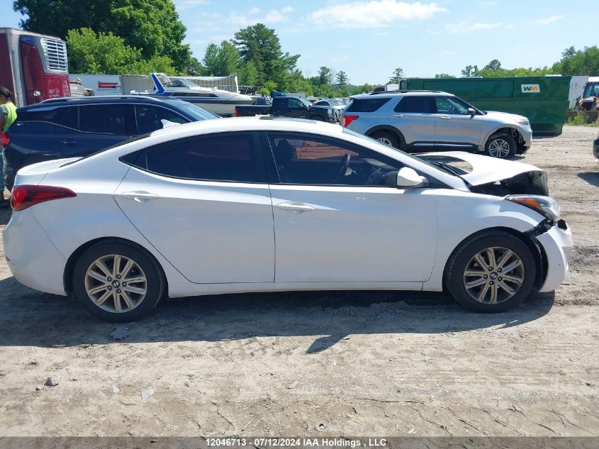 2015 Hyundai Elantra Se/Sport/Limited VIN: KMHDH4AE8FU285815 Lot: 12046713