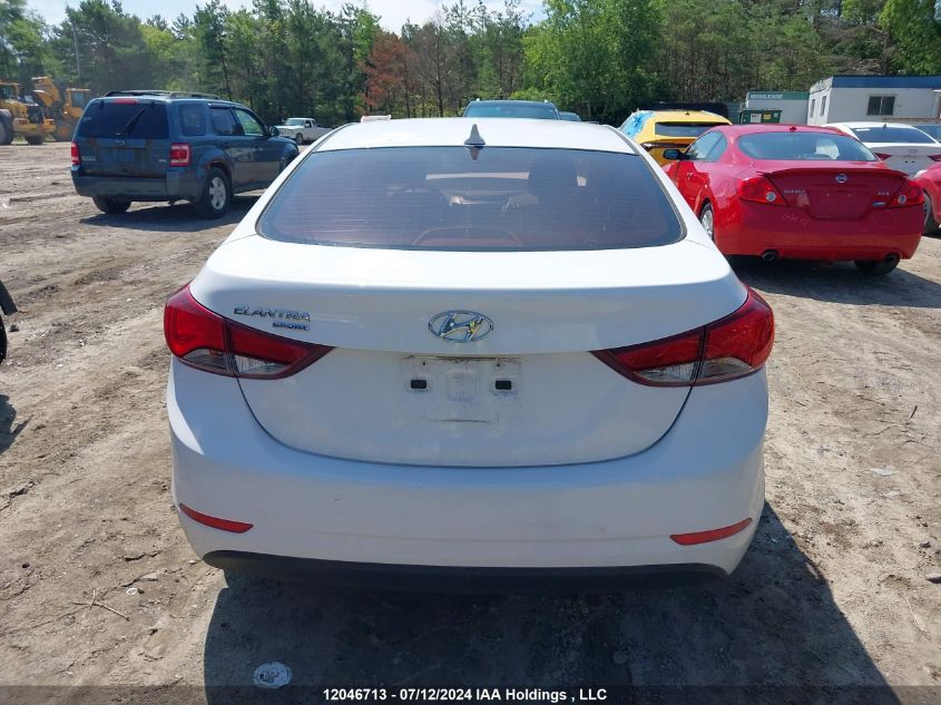 2015 Hyundai Elantra Se/Sport/Limited VIN: KMHDH4AE8FU285815 Lot: 12046713