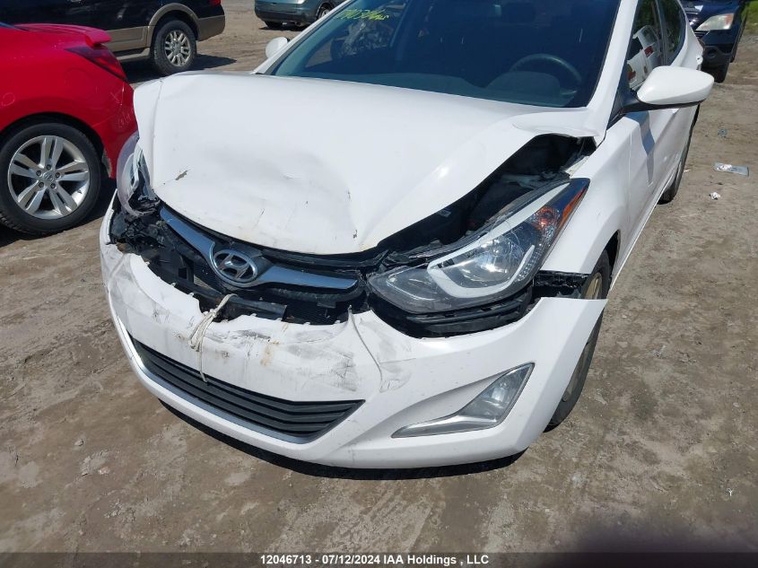 2015 Hyundai Elantra Se/Sport/Limited VIN: KMHDH4AE8FU285815 Lot: 12046713