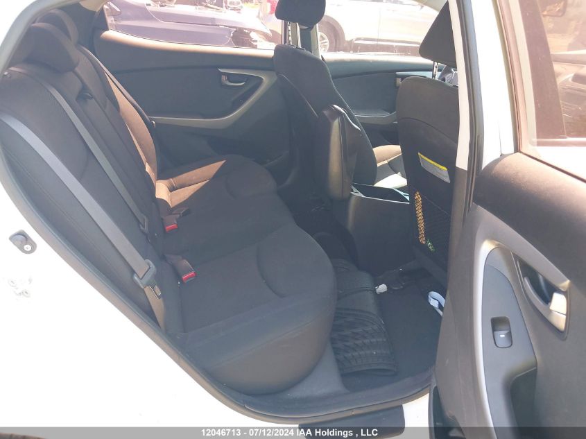 2015 Hyundai Elantra Se/Sport/Limited VIN: KMHDH4AE8FU285815 Lot: 12046713