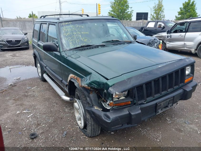 1998 Jeep Cherokee VIN: 1J4FJ68S4WL198695 Lot: 12046714
