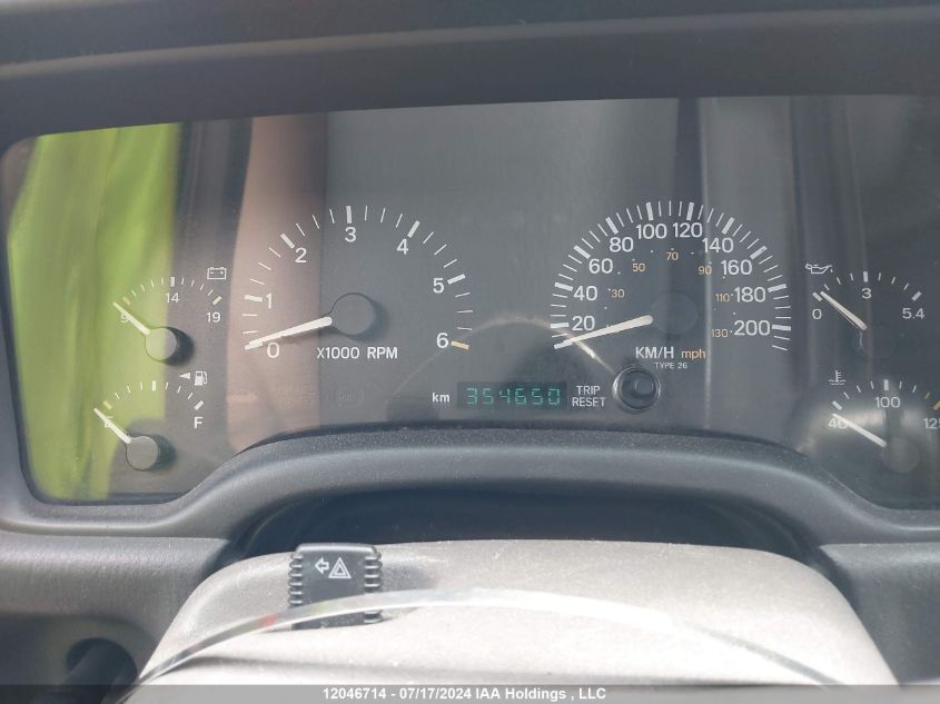 1998 Jeep Cherokee VIN: 1J4FJ68S4WL198695 Lot: 12046714