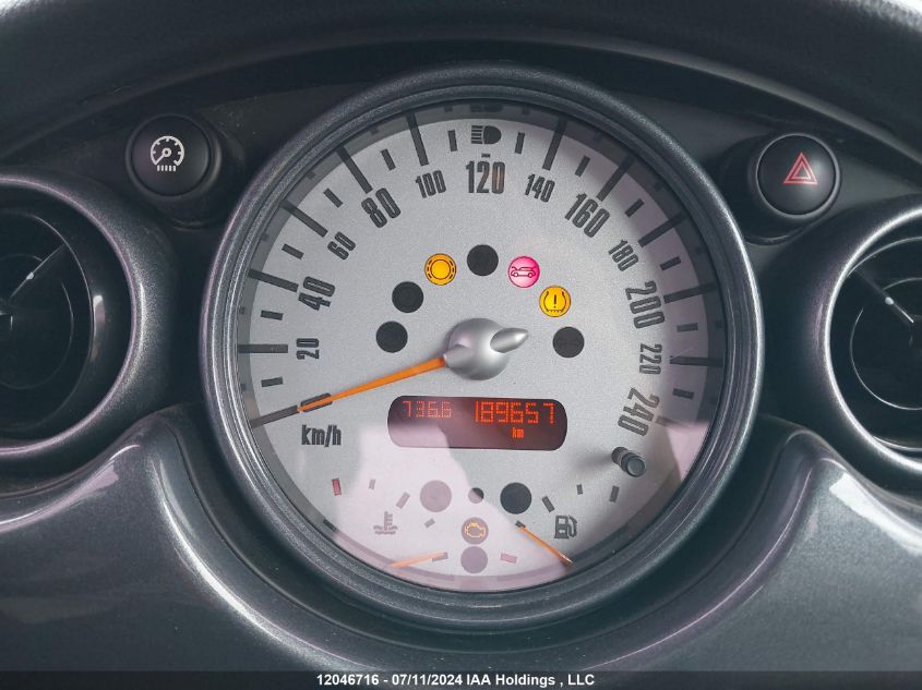 2004 Mini Cooper Hardtop VIN: WMWRC33434TC54353 Lot: 12046716