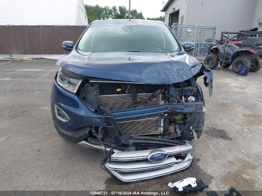 2017 Ford Edge VIN: 2FMPK4K87HBC50487 Lot: 12046721