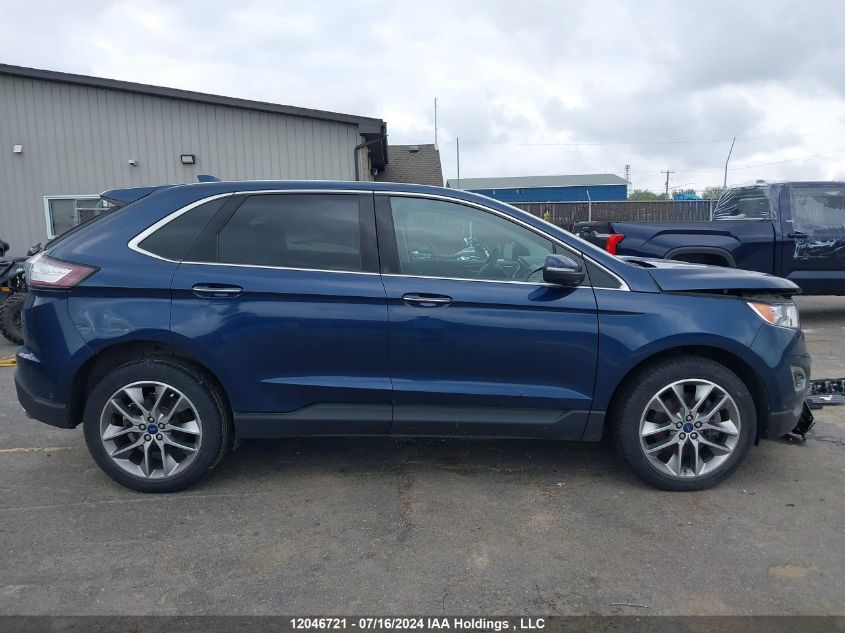 2017 Ford Edge VIN: 2FMPK4K87HBC50487 Lot: 12046721