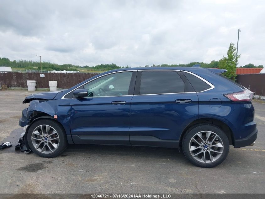 2017 Ford Edge VIN: 2FMPK4K87HBC50487 Lot: 12046721