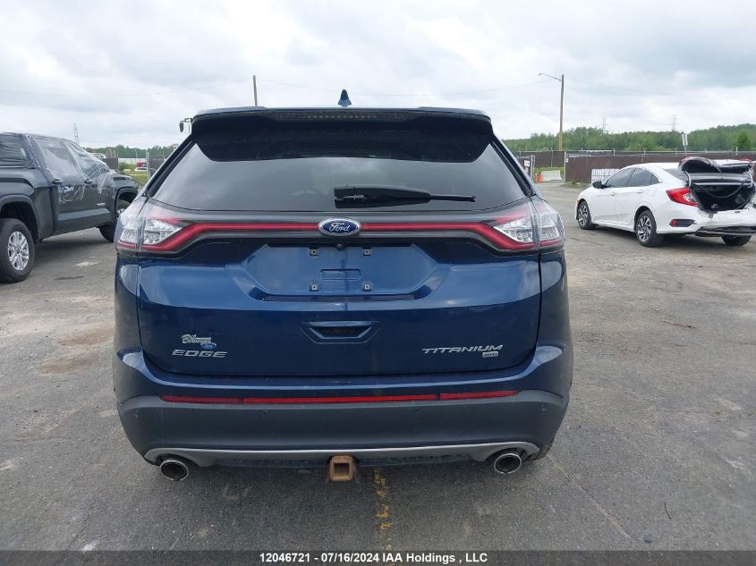 2017 Ford Edge VIN: 2FMPK4K87HBC50487 Lot: 12046721