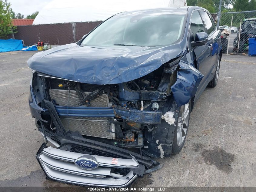 2017 Ford Edge VIN: 2FMPK4K87HBC50487 Lot: 12046721