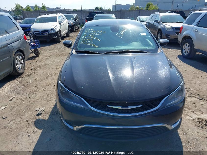 2016 Chrysler 200 Limited VIN: 1C3CCCAB4GN170661 Lot: 12046730