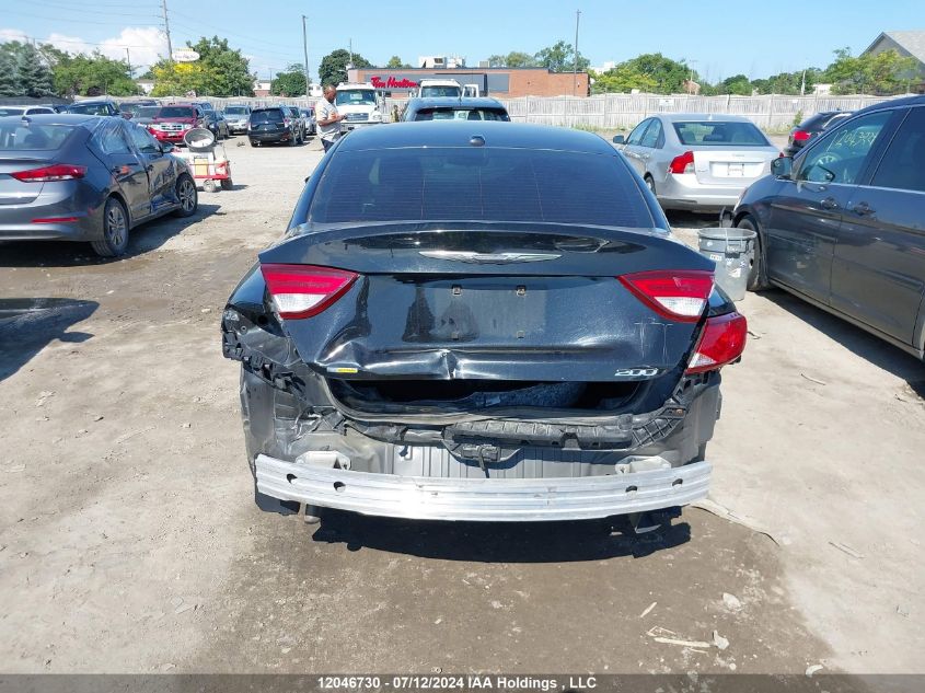 2016 Chrysler 200 Limited VIN: 1C3CCCAB4GN170661 Lot: 12046730