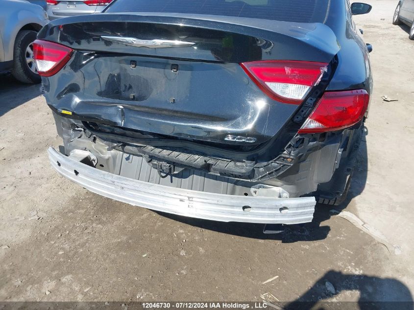 2016 Chrysler 200 Limited VIN: 1C3CCCAB4GN170661 Lot: 12046730