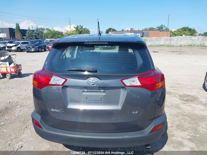 2015 Toyota Rav4 Le VIN: 2T3ZFREV8FW179620 Lot: 12046738