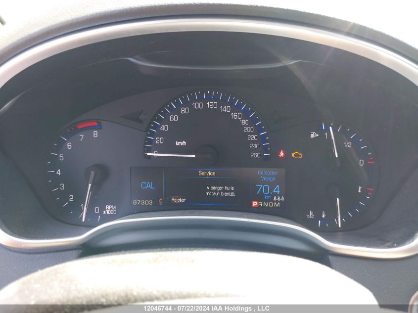 2015 Cadillac Srx VIN: 3GYFNBE36FS628621 Lot: 12046744