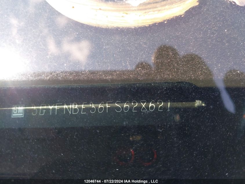2015 Cadillac Srx VIN: 3GYFNBE36FS628621 Lot: 12046744