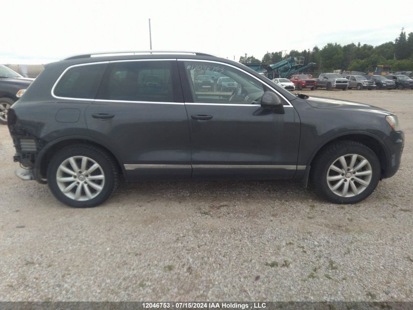 2011 Volkswagen Touareg VIN: WVGFF9BP8BD001458 Lot: 12046753