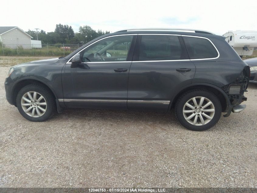 2011 Volkswagen Touareg VIN: WVGFF9BP8BD001458 Lot: 12046753