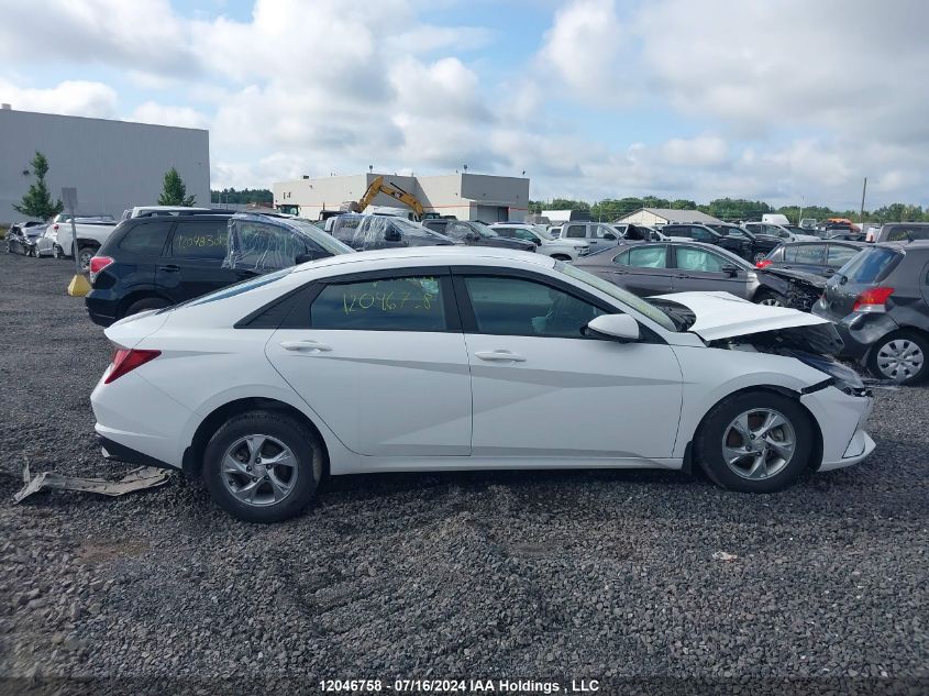 2021 Hyundai Elantra Essential Manual VIN: KMHLM4AG3MU098553 Lot: 12046758