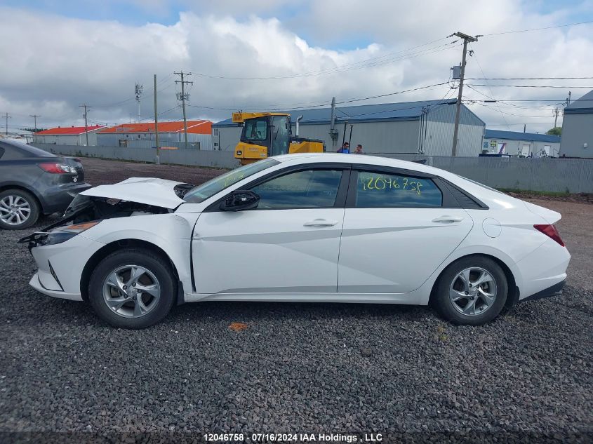 2021 Hyundai Elantra Essential Manual VIN: KMHLM4AG3MU098553 Lot: 12046758