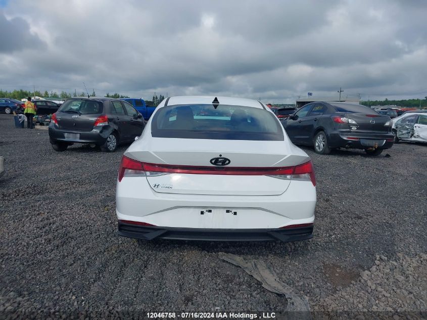 2021 Hyundai Elantra Essential Manual VIN: KMHLM4AG3MU098553 Lot: 12046758
