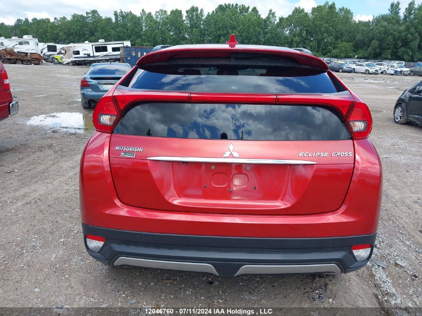 2018 Mitsubishi Eclipse Cross Le VIN: JA4AT4AAXJZ608030 Lot: 12046760