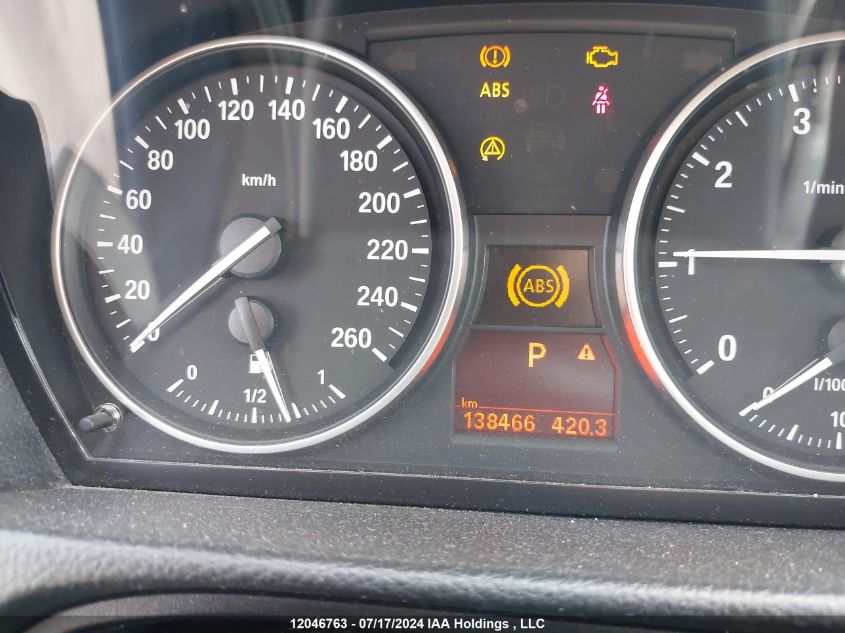 2009 BMW 3 Series VIN: WBAPG73539A401878 Lot: 12046763